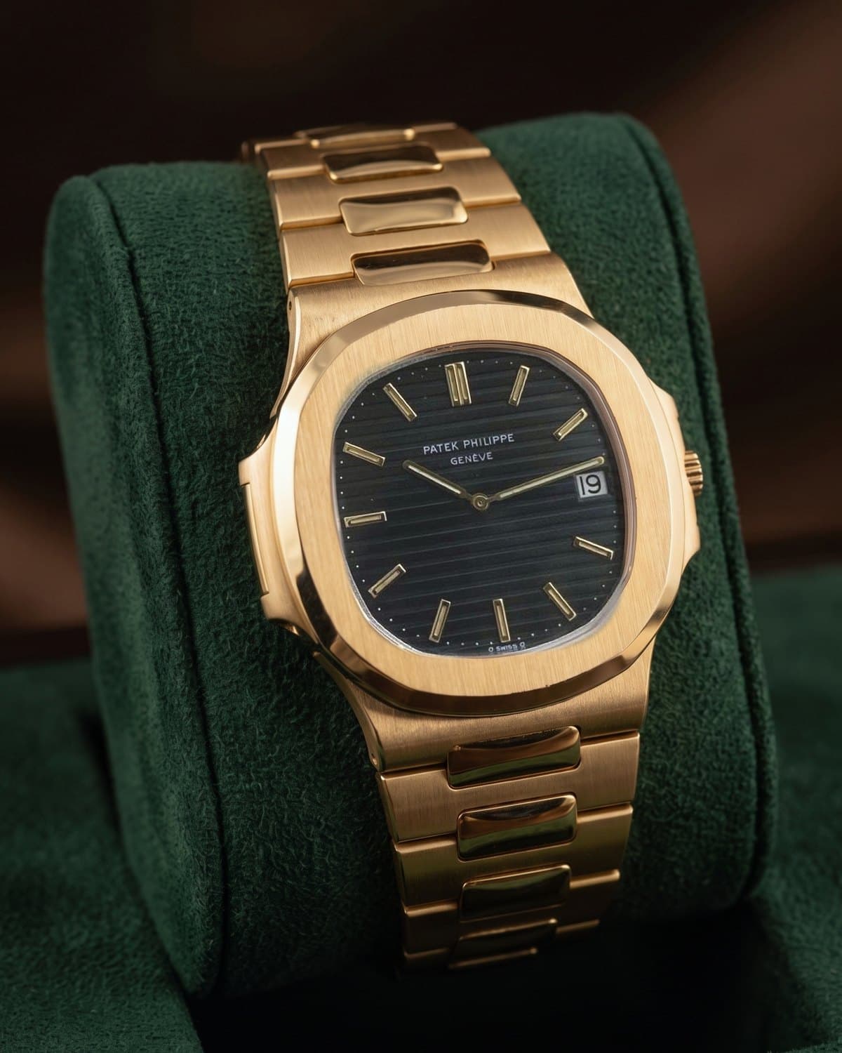 Patek Philippe Nautilus „Jumbo“ mit Manschettenknöpfen