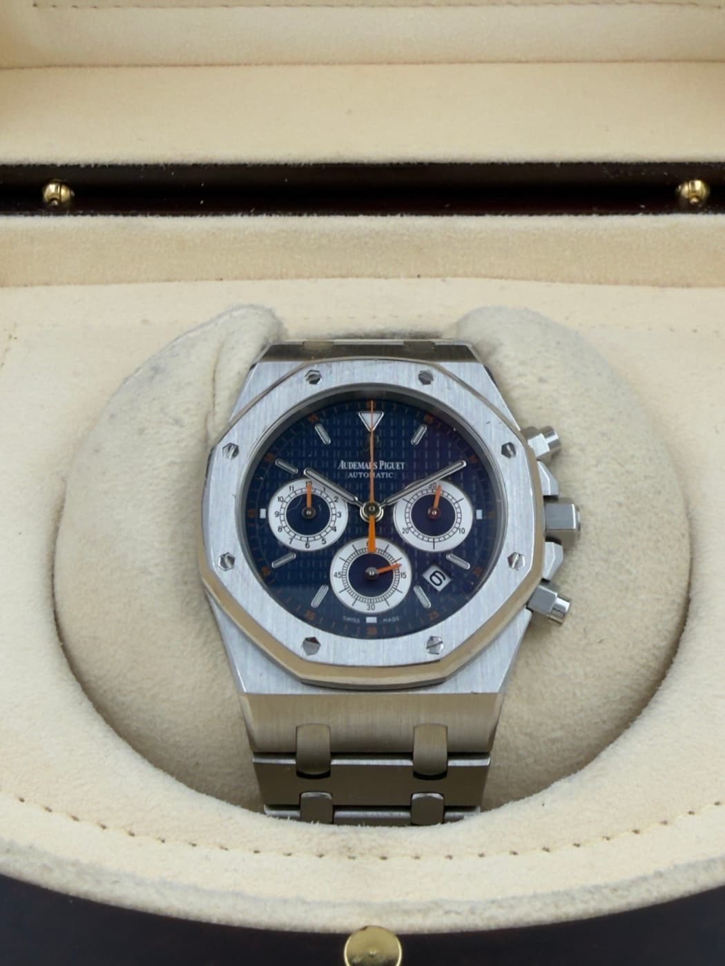 Audemars Piguet Royal Oak Chronograph „Blue Panda“