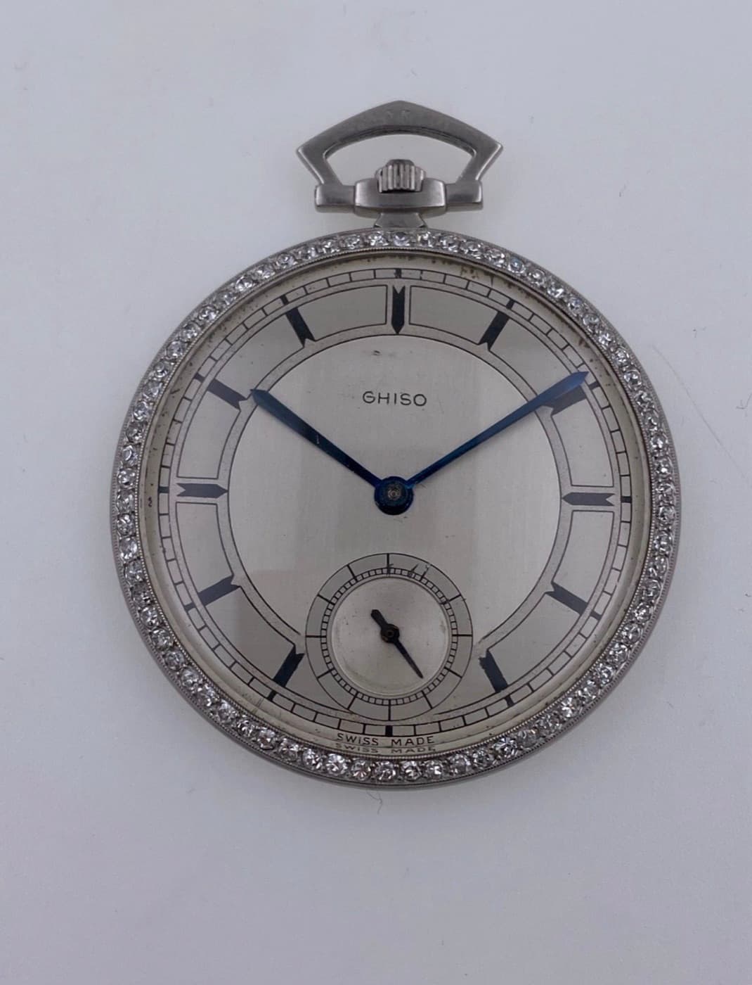 Ghiso Frackuhr mit Diamantbesatz – Ansicht 4