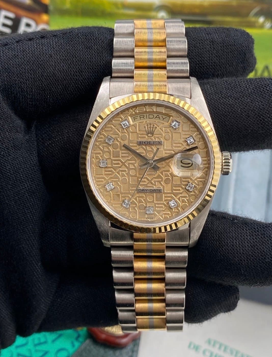 Rolex Day-Date „Tridor“ Diamant – Ansicht 3