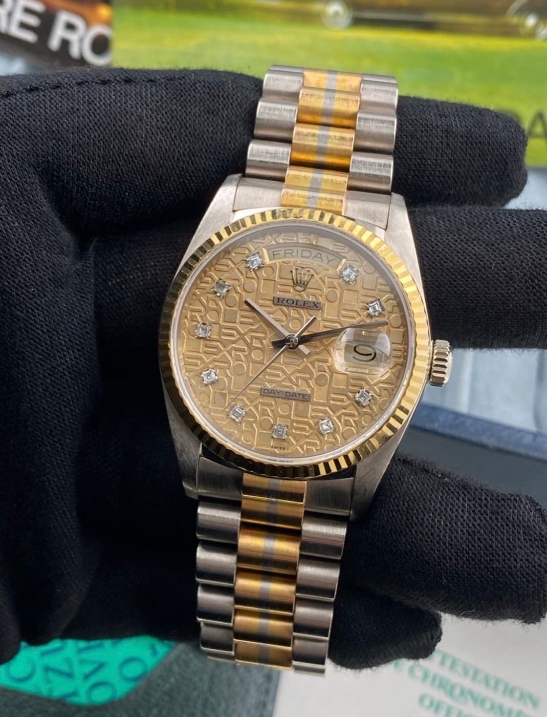 Rolex Day-Date „Tridor“ Diamant – Ansicht 4