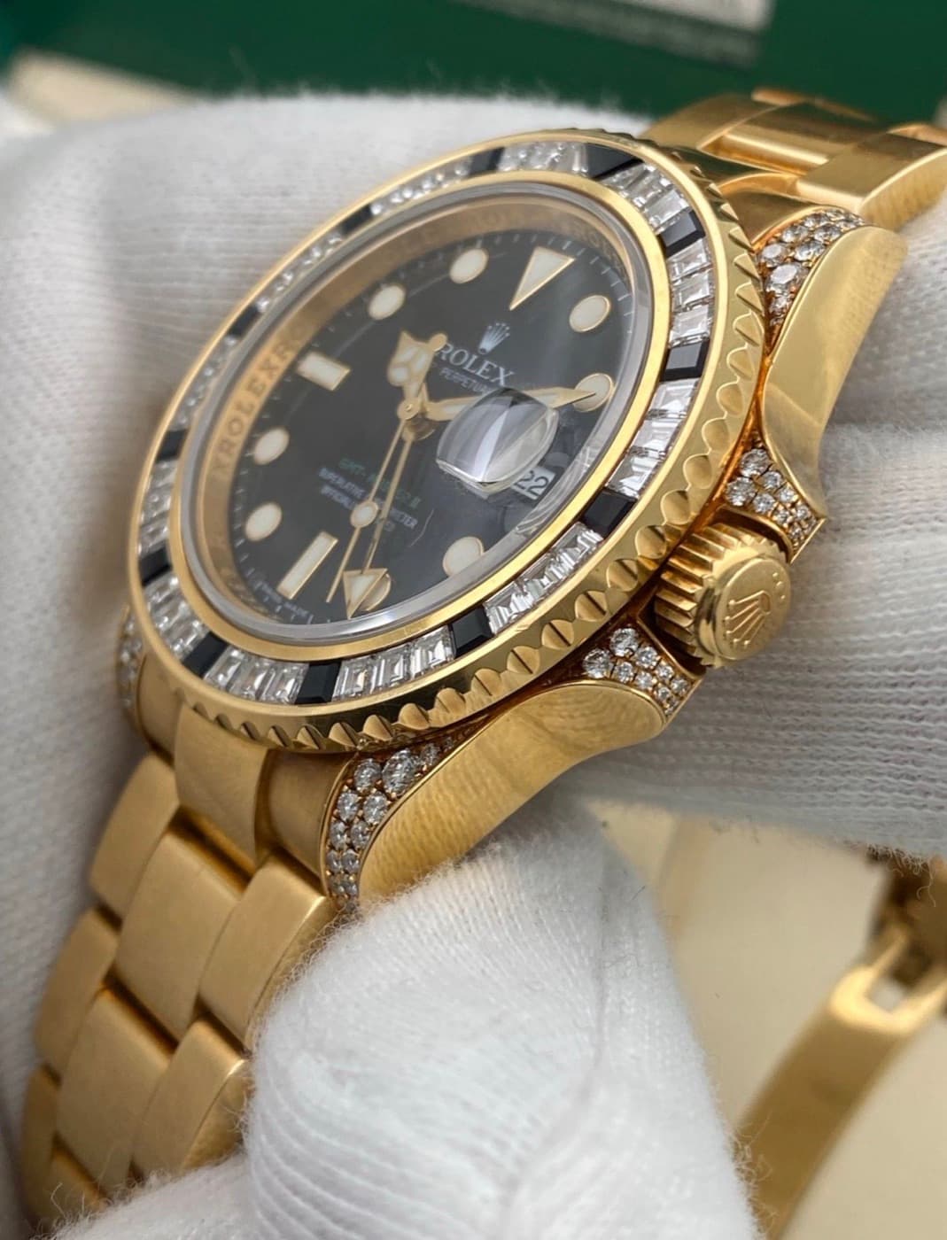 Rolex GMT-Master II „Factory Iced Out“ – Ansicht 11